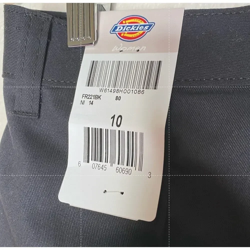Dickies Women’s Black Shorts - size 10, Work shorts